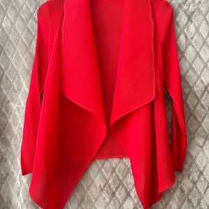 Elegant Red Women's Sweater